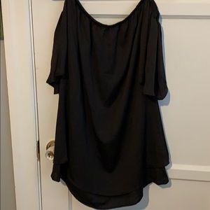 Black off the shoulder